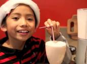 Candy Cane Milkshake - Christmas Holiday