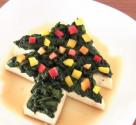 Christmas Special Tofu With Spinach
