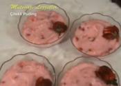 Turkish Cilekli Pudding