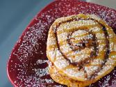 Low Carb Cinnamon Roll Pancakes
