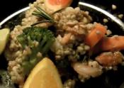 Shrimp And Citrus Buckwheat With Mixed Vegetables