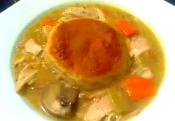 Classic Chicken Stew And Biscuits