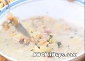 Barbecue Clam Chowder