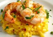 Classic Saffron Shrimp With Quinoa