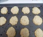 Oatmeal Drop Cookies With Coconut Flakes