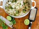 Coconut Lime Cilantro Rice