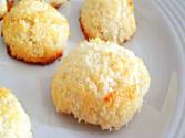 Eggless Coconut Macaroon Cookie