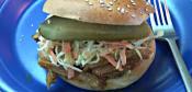 Cola Braised Pulled Pork And Spicy Mustard Sauce 