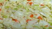 Coleslaw With Cranberries And Ranch Dressing
