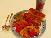Barbecued Hot Dogs