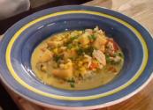 Corn Potato And Crabmeat Chowder