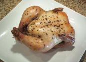 Cornish Game Hens On A Spit