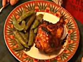 Hot Jelly Glazed Cornish Game Hens