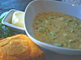Cornmeal And Broccoli Soup