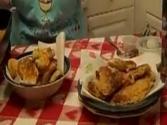 Country Fried Catfish And Hush Puppies From Rosalie Serving