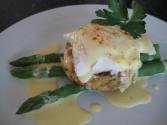 Crab Cakes In Benedict  Style