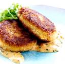 Lemon Caper Crab Cakes