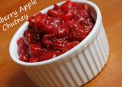 Cranberry Apple Chutney