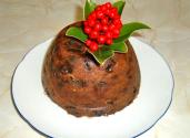 Steamed Cranberry Pudding