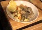 Creamy Leek, Mushroom And Chicken With Pasta
