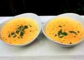 Creamy Low Carb Squash And Mint Soup
