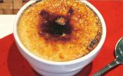 Roasted Yellow Pepper Creme Brulee