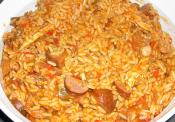 Traditional Creole Jambalaya With Smoked Chicken