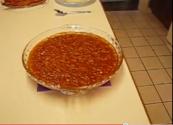 Crispy Baked Bacon-topped Beans