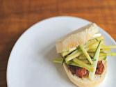 Crispy Chorizo & Minty Cucumber Sandwich