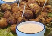 Crispy Pearl Onions With Horseradish Sauce