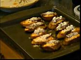 Beef Tenderloin Crostini With A Red Pepper Mayo