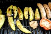 Crunchy Grill Banana Peppers Chilies