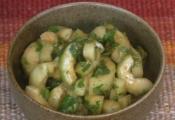 Cucumber Salad With Pomegranate Vinaigrette 
