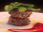 Culinary Carrie: Bourbon-pecan Encrusted Sea Scallops With Roasted Beets & Arugula Salad