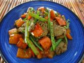 Cumin Beef With Celery