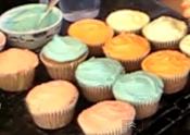 Cupcake With White Chocolate Frosting
