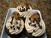 Chocolate Chip Cookie Dough Cupcakes