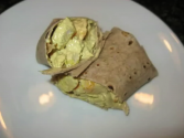 Curried Chicken Tortilla Wrap