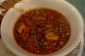 Matar Paneer Curry With Peas And Cheese