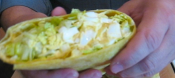 Spiced Up Egg Salad Wrap
