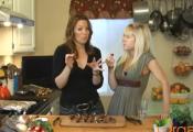 Prosciutto-wrapped Dates With Goat Cheese