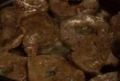 Pan Fried Deer Heart