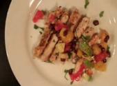 Delicious  Mango Salsa W/ Grilled Chicken