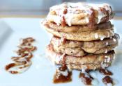 Delicious Cinnamon Roll Pancakes