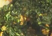 Delicious Curried Kale With Mushrooms