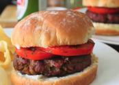 Delicious Lamb Moussaka Burger