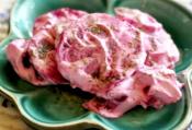 Delicious Roasted Beets With Sour Cream
