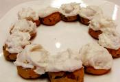 Betty's Snowy White Buttercream Frosting (grandson Carter Helps)