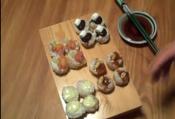 Dessert Sushi