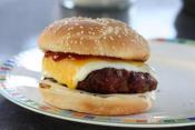 Healthy Bean Soya Cheeseburger